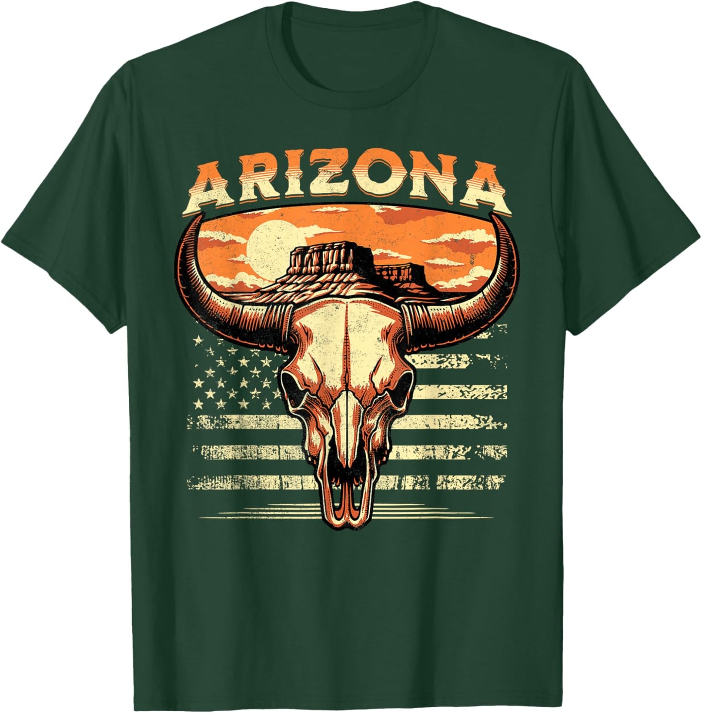 Arizona , Black, S T-Shirt - T-Shirt | Forest