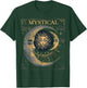 Mystical Sun and Moon Woman Mystic Flowers Aesthetic T-Shirt - T-Shirt | Forest