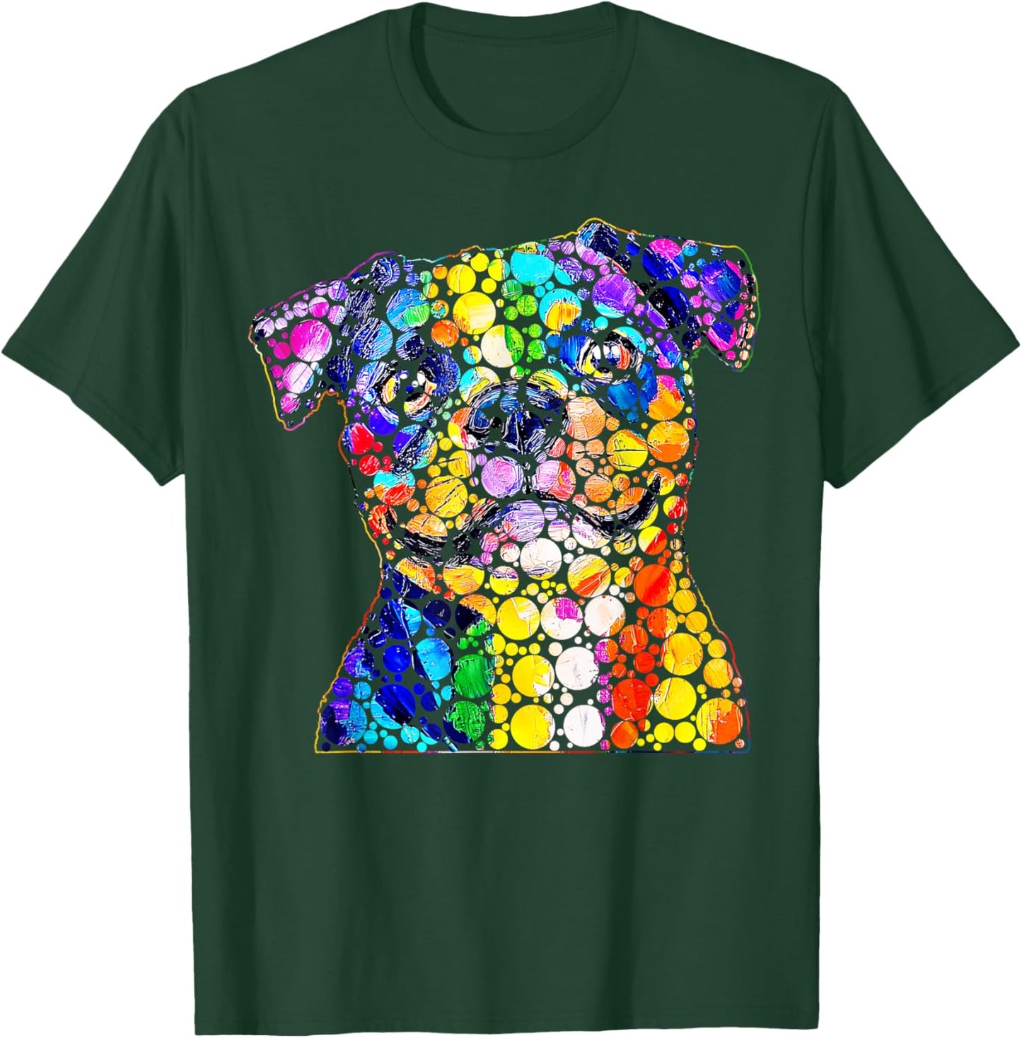Happy Dot Day 2025 September 15th Dog Lovers Men Women Kids T-Shirt - T-Shirt | Forest