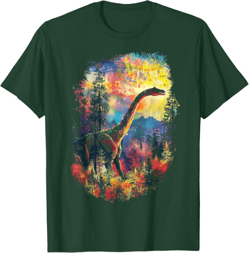 Apatosaurus Dinosaur Motif Artwork Apatosaurus