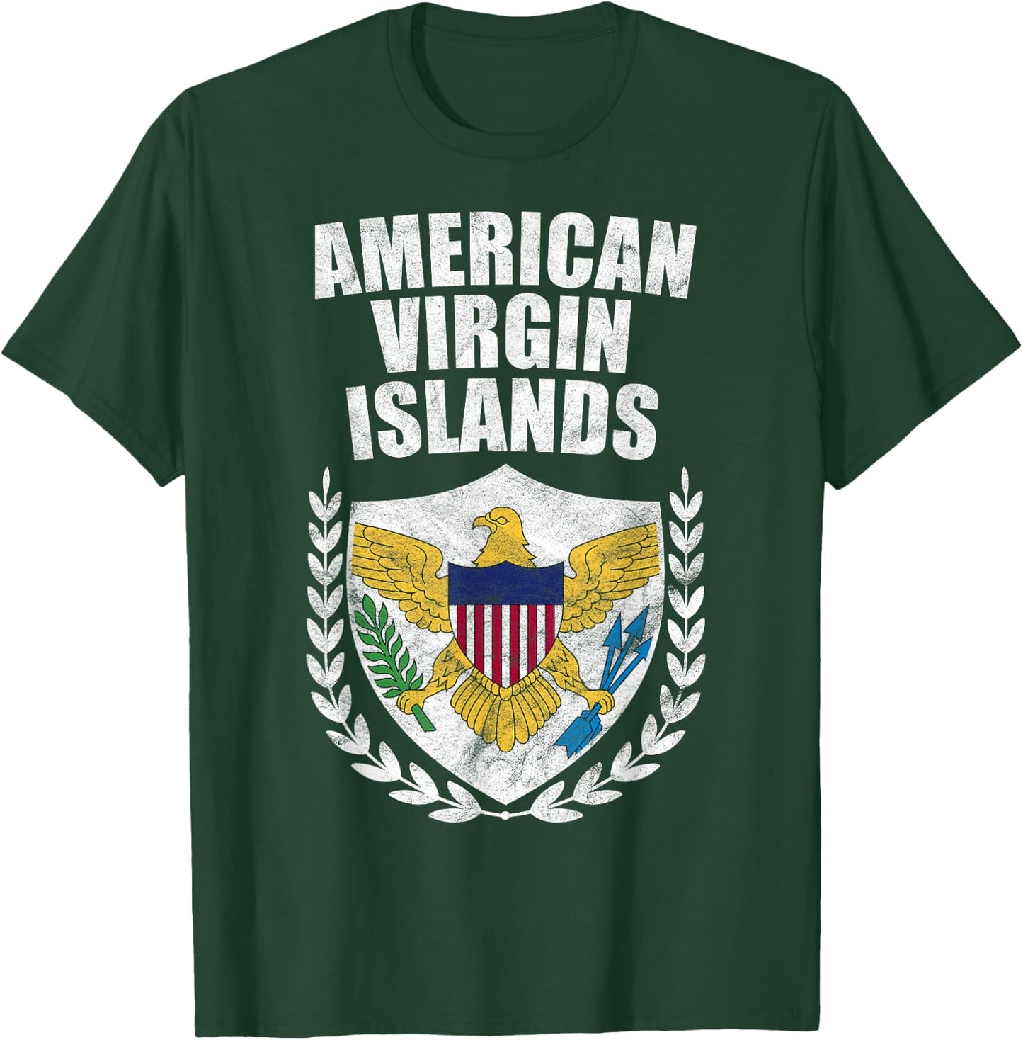 American Virgin Islands T-Shirt - T-Shirt | Forest