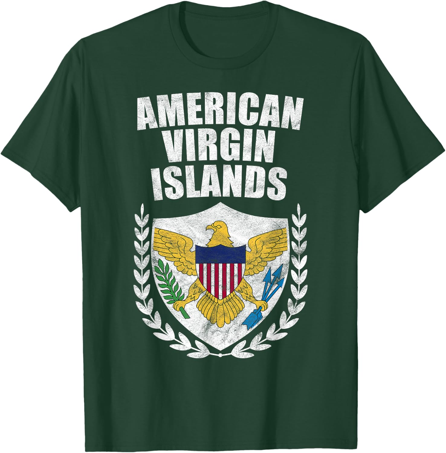 American Virgin Islands T-Shirt - T-Shirt | Forest