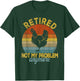 Funny Retired Definition Retirement Plan Raising Chickens T-Shirt - T-Shirt | Forest