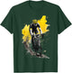 Racing Cyclist On Road Bike T-Shirt - T-Shirt | Forest