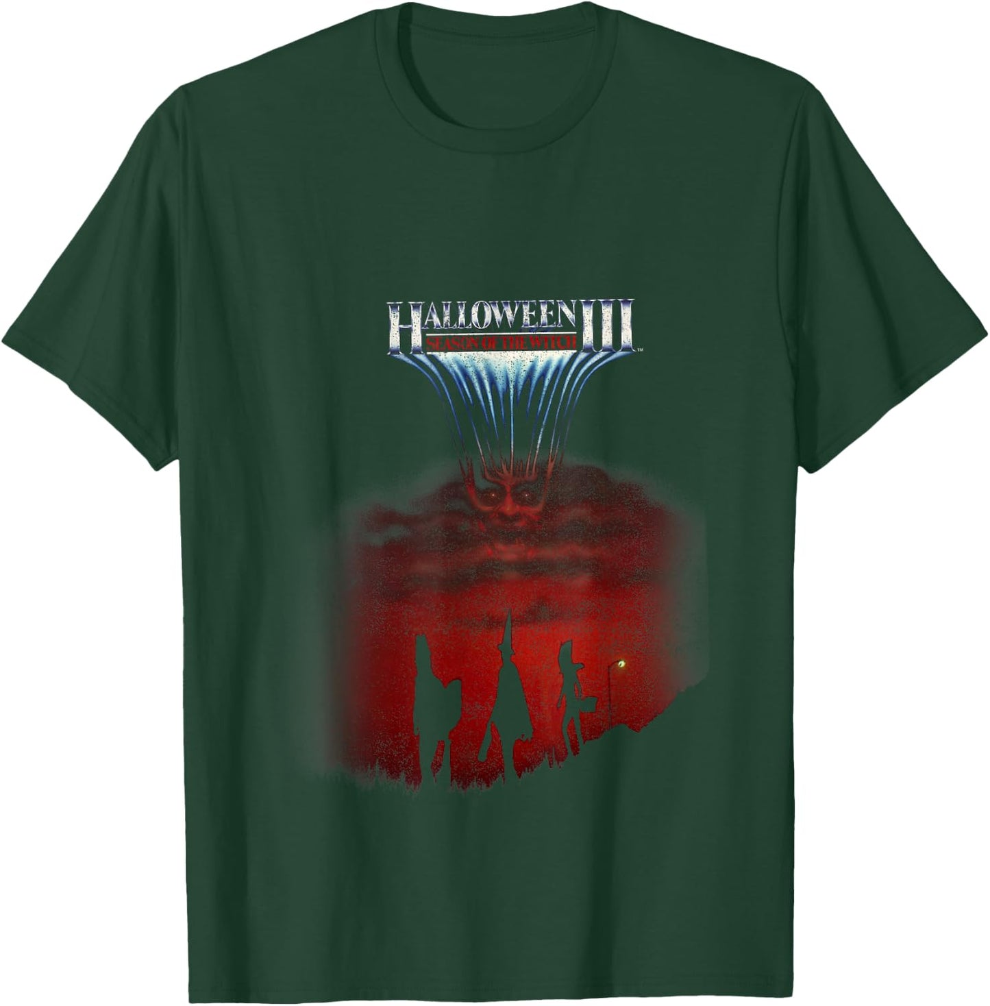 Halloween 3 Season Of The Witch Silhouette Poster T-Shirt - T-Shirt | Forest