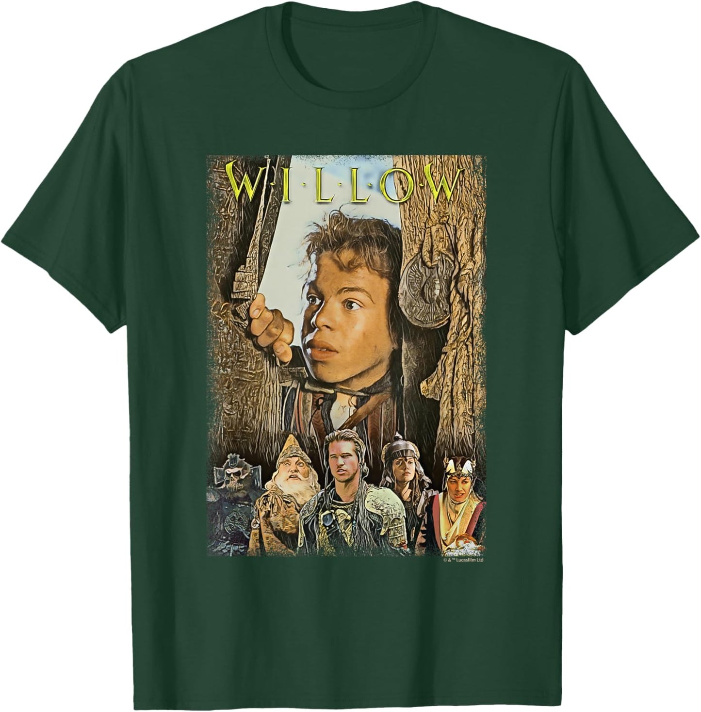 Lucasfilm Willow Movie The Magic Lies Within T-Shirt - T-Shirt | Forest