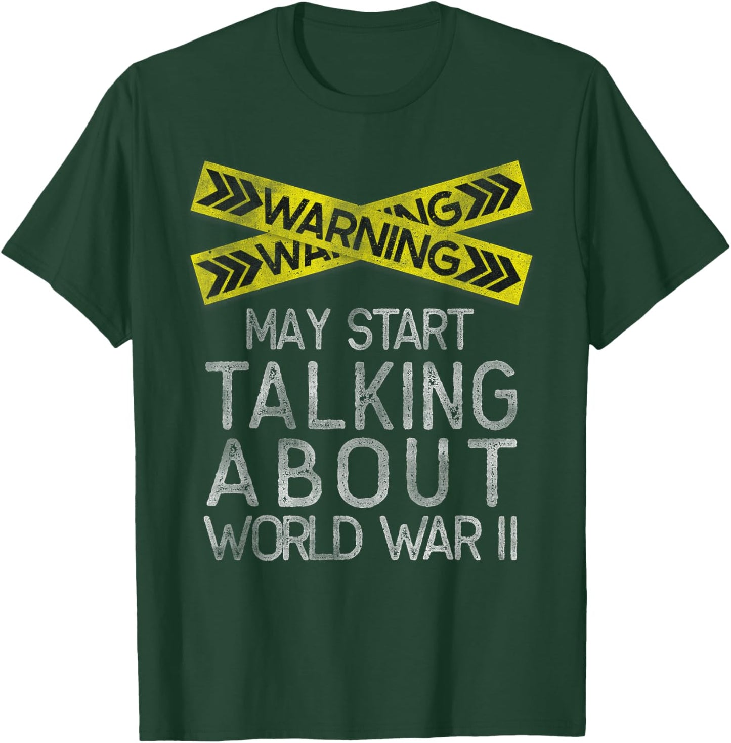 History Lover, World War 2, American History Student T-Shirt - T-Shirt | Forest