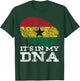 It's in My DNA Ghanaian Print African Roots Proud Ghana Flag T-Shirt - T-Shirt | Forest