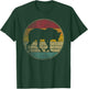 Maned Wolf - Retro Style Sunset Vintage 70s 80s 90s T-Shirt - T-Shirt | Forest