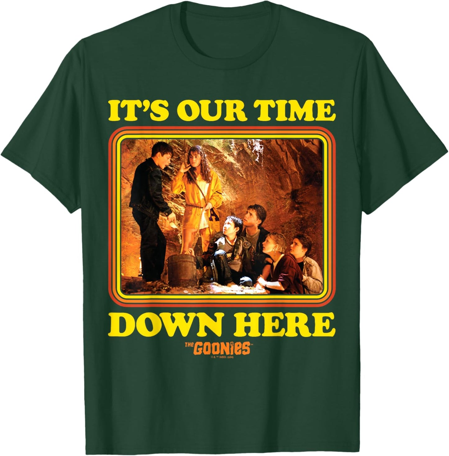 The Goonies - Mikey It's Our Time Down Here T-Shirt - T-Shirt | Forest
