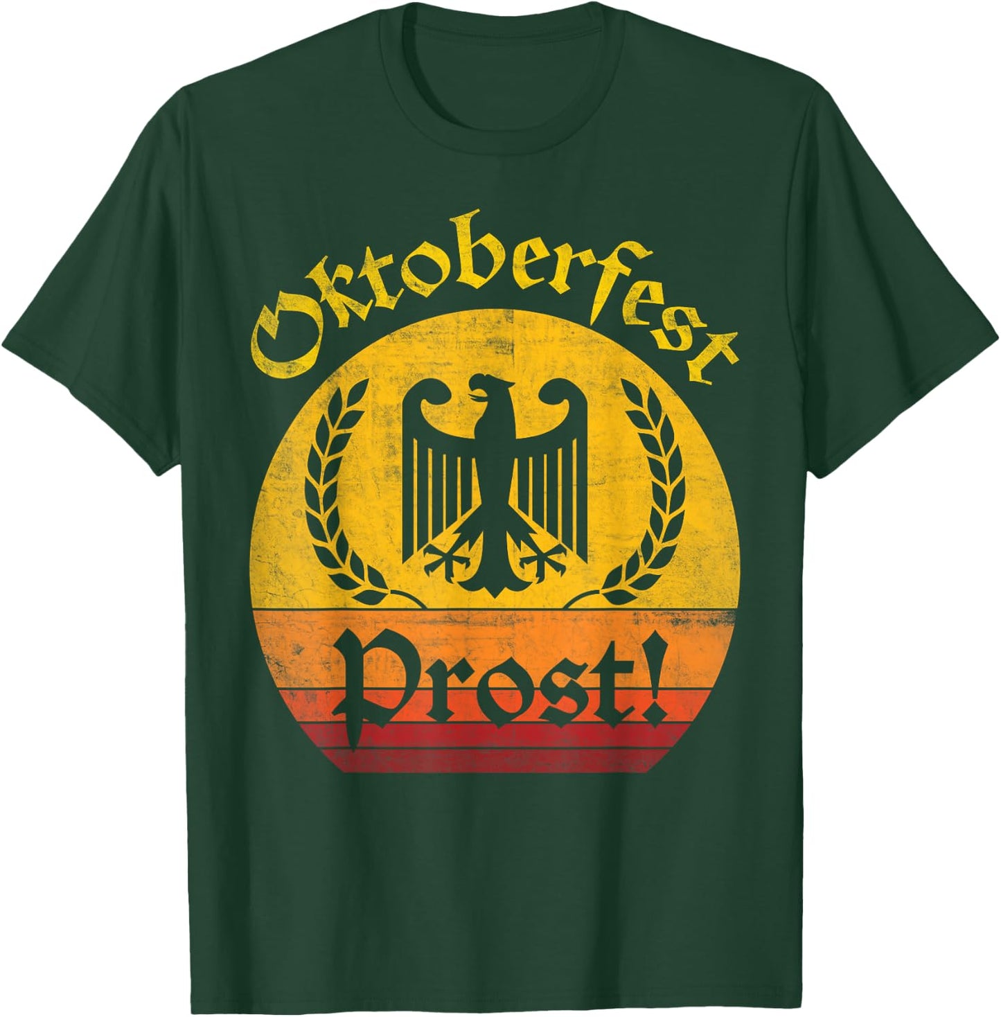 Retro Oktoberfest Shirt Men Women Kids Oktoberfest Cheers T-Shirt - T-Shirt | Forest