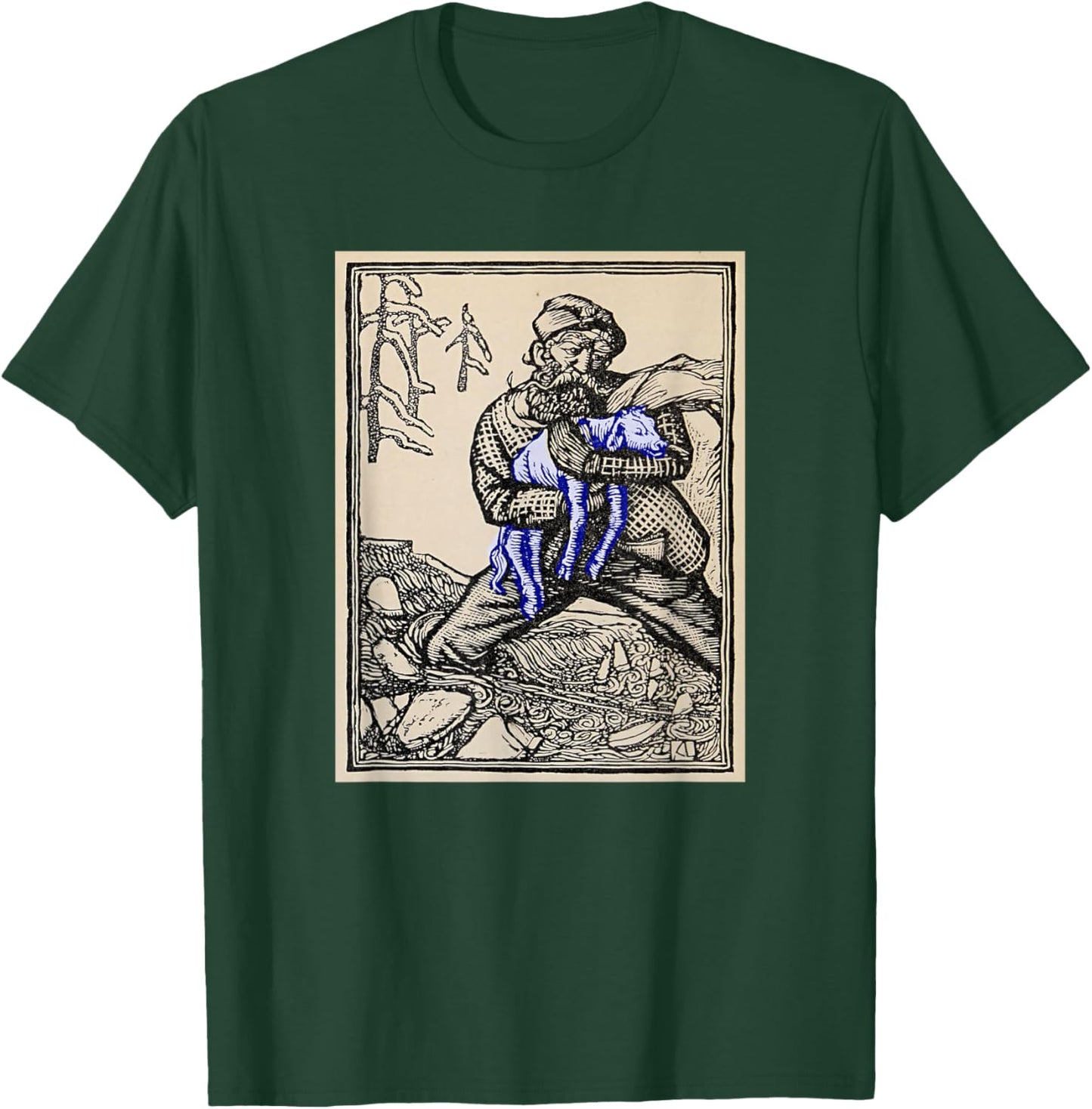 Babe The Blue Ox T-Shirt - T-Shirt | Forest