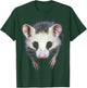 Opossum Animal Motif Artwork Opossum T-Shirt - T-Shirt | Forest