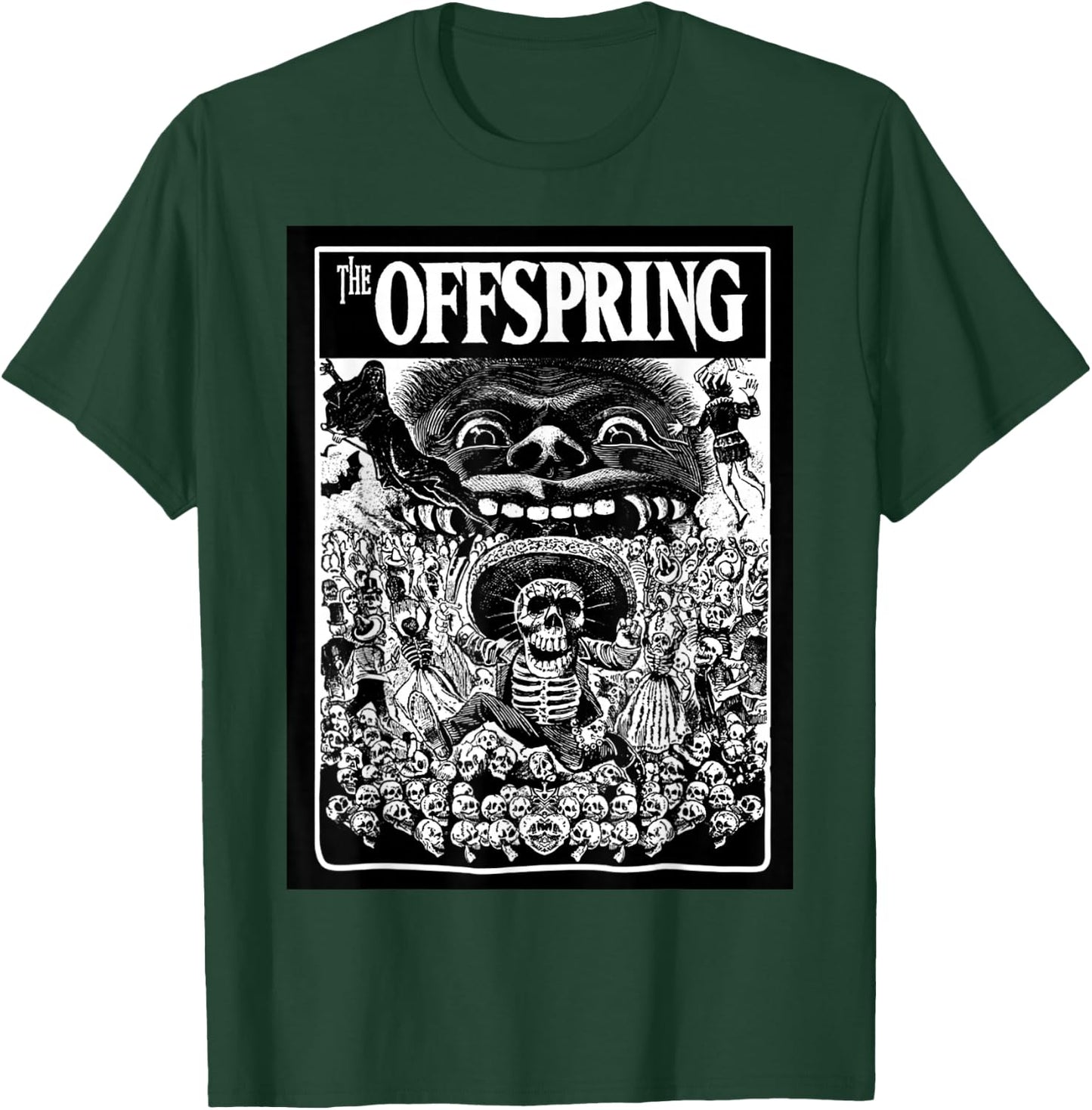 The Offspring Official Crowd Logo T-Shirt - T-Shirt | Forest