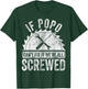 If Popo Can't Fix It We're All Screwed Shirt Father's Day T-Shirt - T-Shirt | Forest