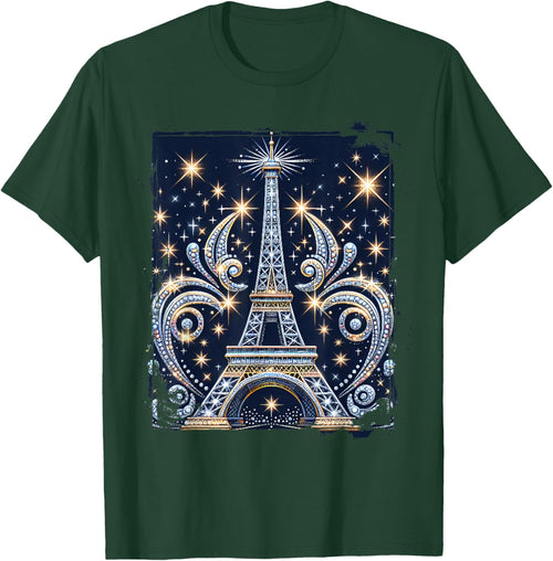 Eiffel Tower Diamonds Costume France Parisian Souvenir Paris