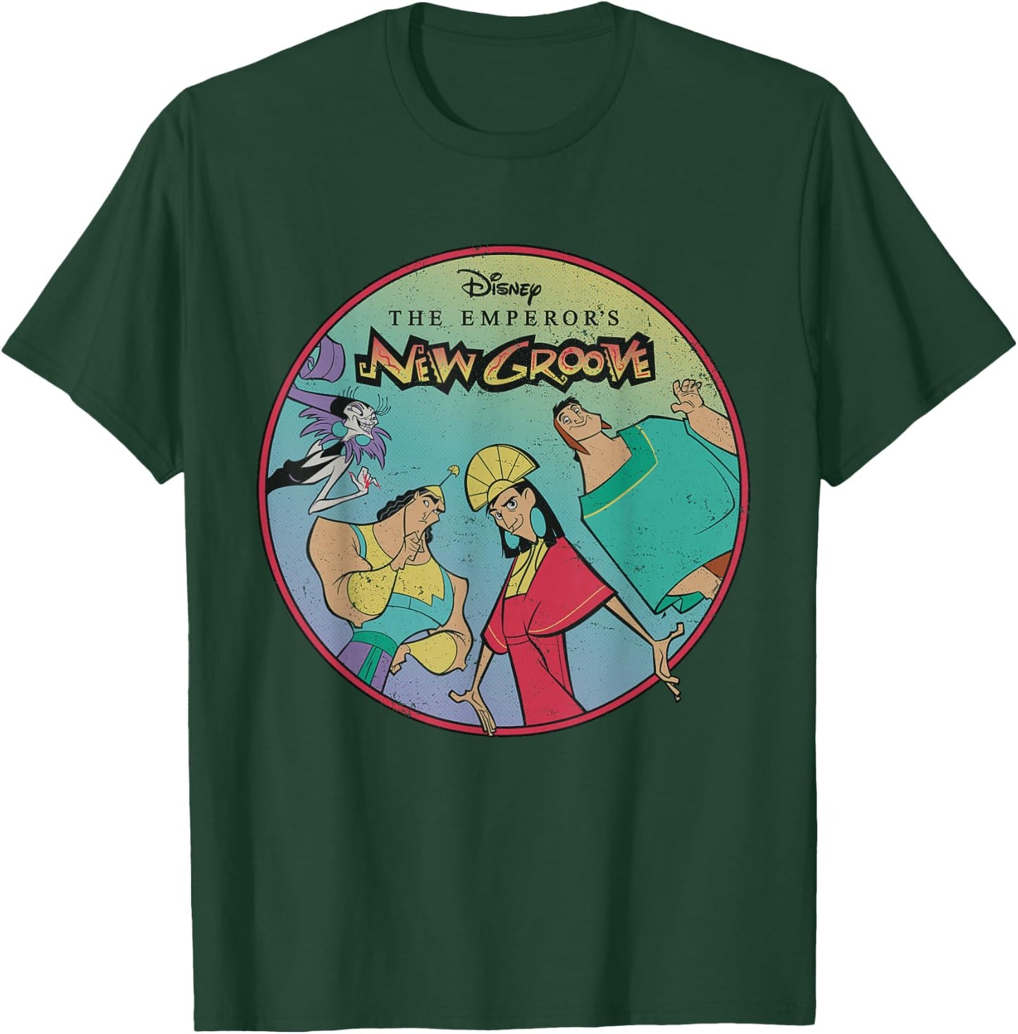 Disney The Emperors New Groove Characters T-Shirt - T-Shirt | Forest