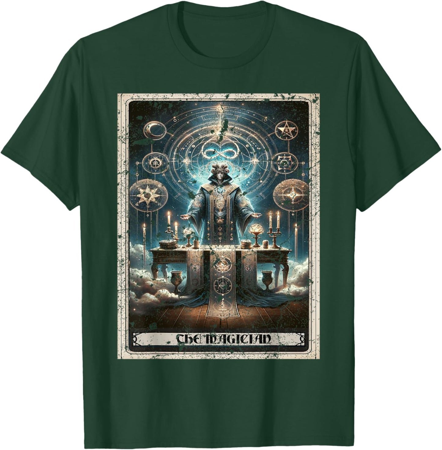 The Magician Tarot Card T-Shirt - T-Shirt | Forest