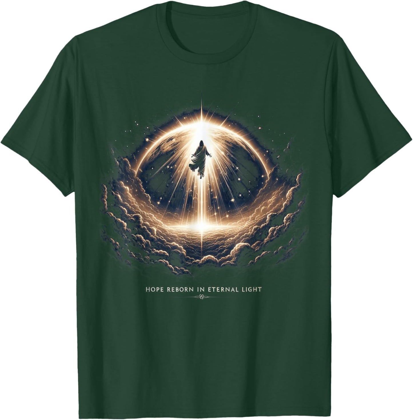 Christians Religion Believers Man Women Kids Jesus Christ Resurrection - Easter Day Christian Faith T-Shirt - T-Shirt | Forest