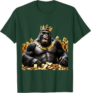 Men Gold Coin Collection Gift T-Shirt - T-Shirt | Forest