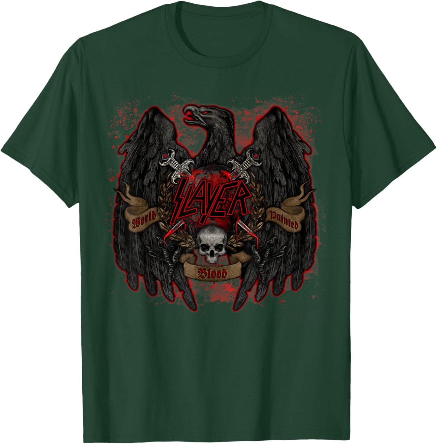 Slayer – Eagle Legacy T-Shirt - T-Shirt | Forest