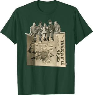 Tin Man Cowarldly Lion Scarecrow Toto Dorothy Wizard of OZ T-Shirt - T-Shirt | Forest