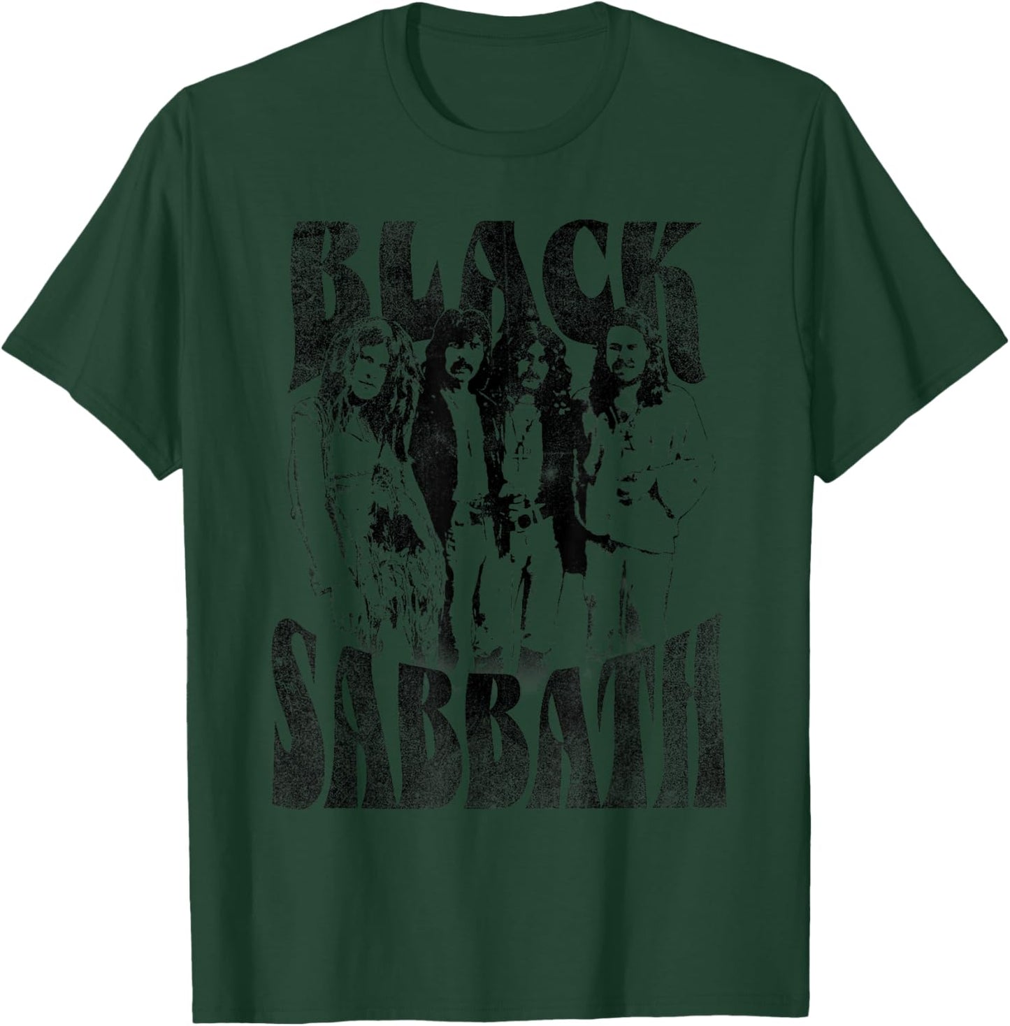 Official Black Sabbath Group Photo T-Shirt - T-Shirt | Forest