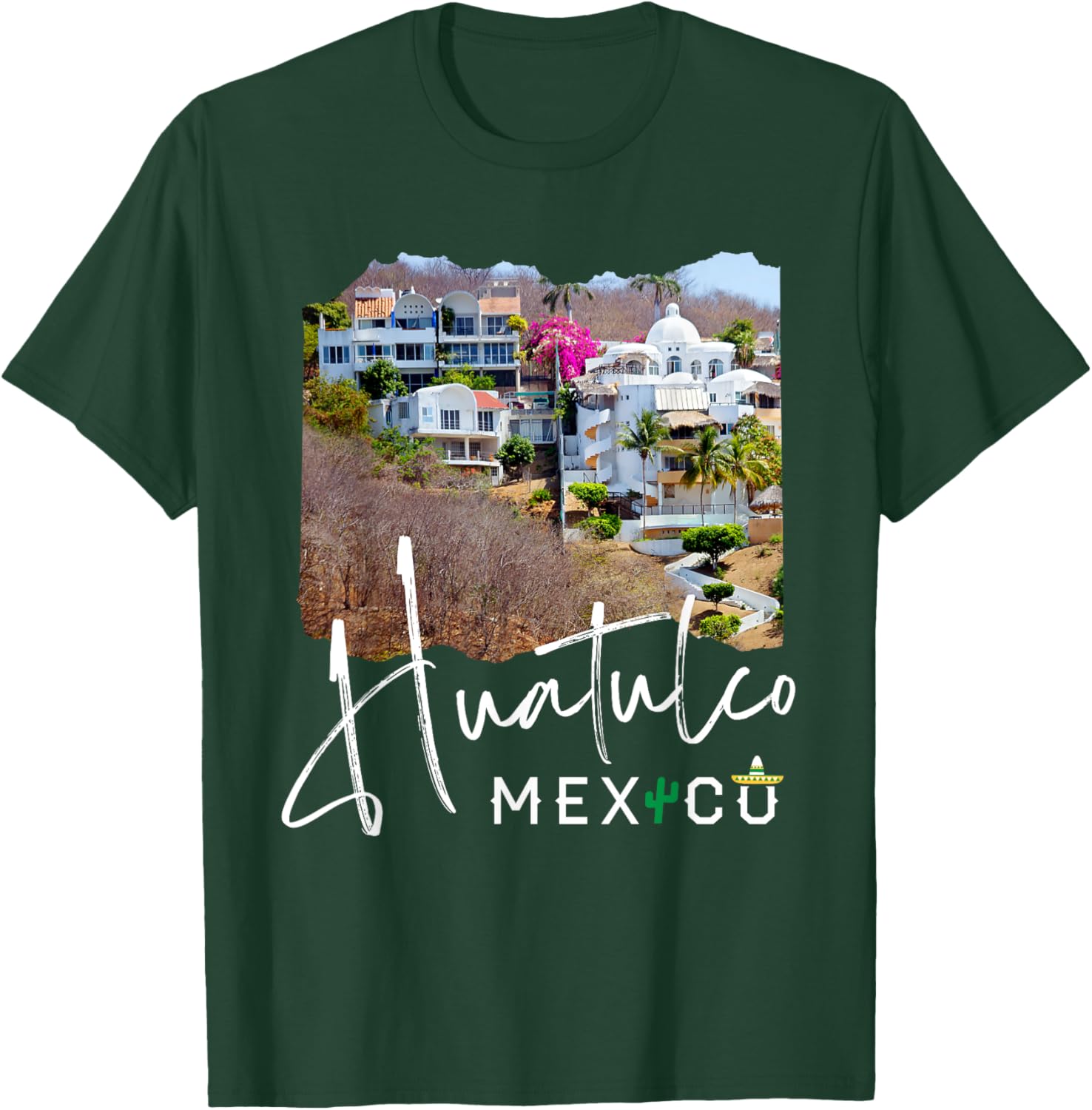 Huatulco Mexico Souvenir / Huatulco T-Shirt - T-Shirt | Forest