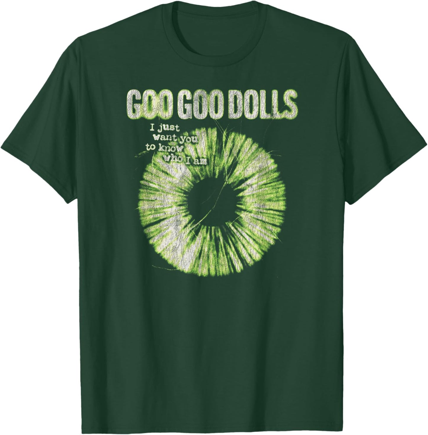 Goo Goo Dolls Green IRIS Exclusive T-Shirt - T-Shirt | Forest