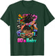 80's Baby Afro Messy Bun African American 1980's Retro T-Shirt - T-Shirt | Forest