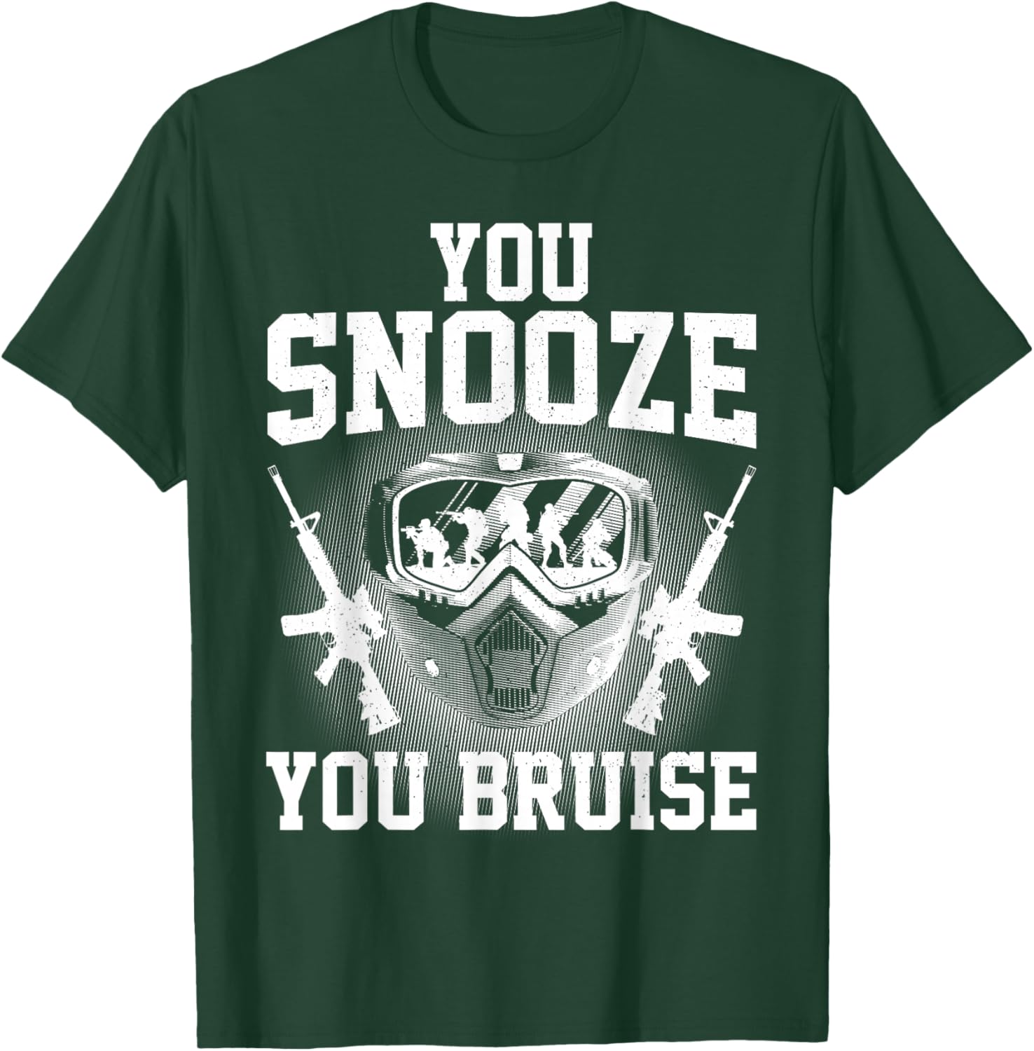 Funny Airsoft Art Women Airsoft Player Airsoft Gear T-Shirt - T-Shirt | Forest