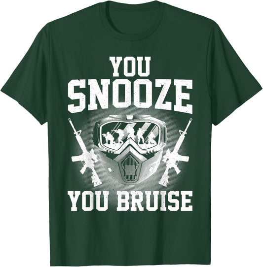 Funny Airsoft Art Women Airsoft Player Airsoft Gear T-Shirt - T-Shirt | Forest