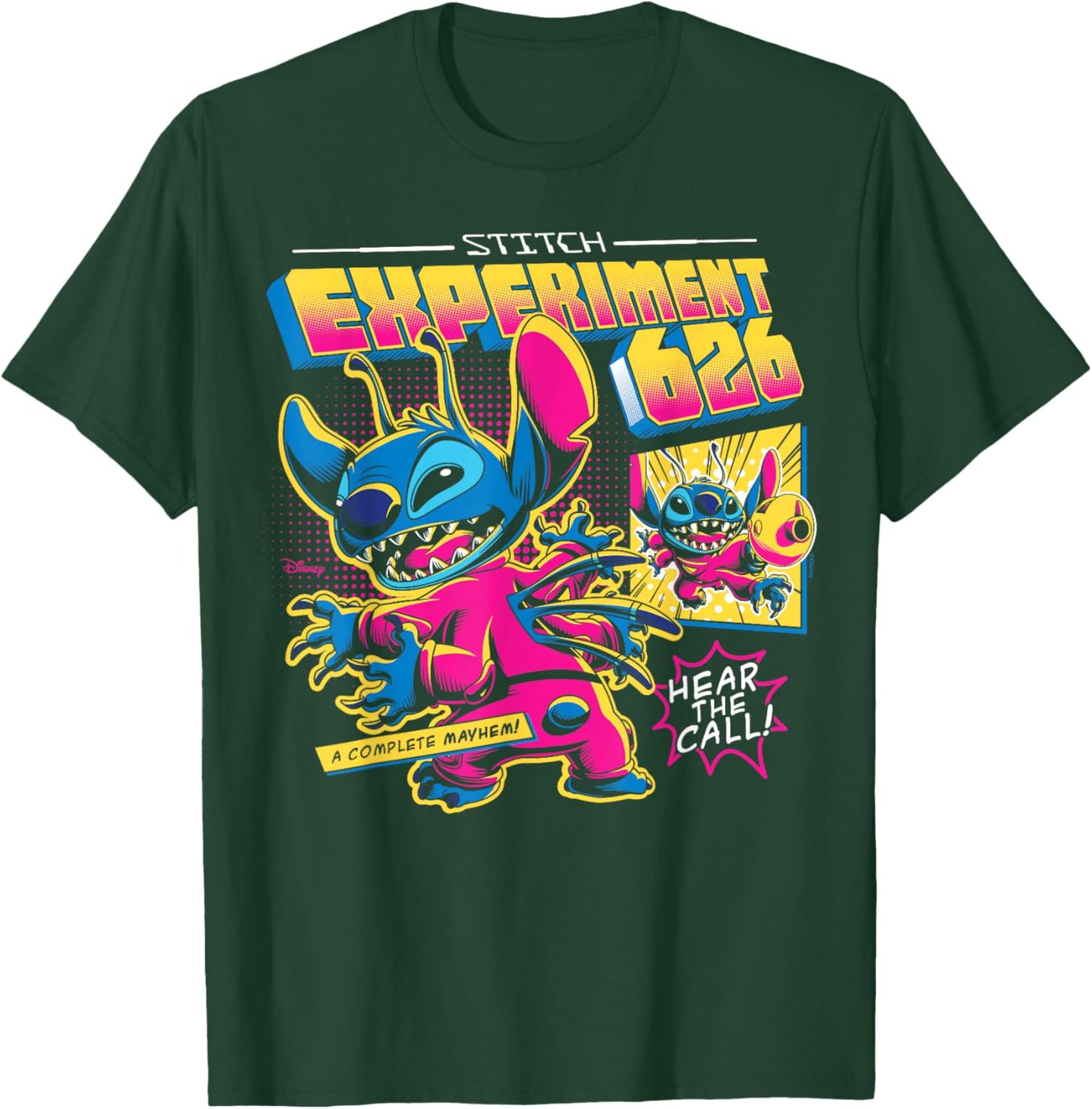 Lilo And Stitch - Experiment 626 Alien Magazine Cover T-Shirt - T-Shirt | Forest