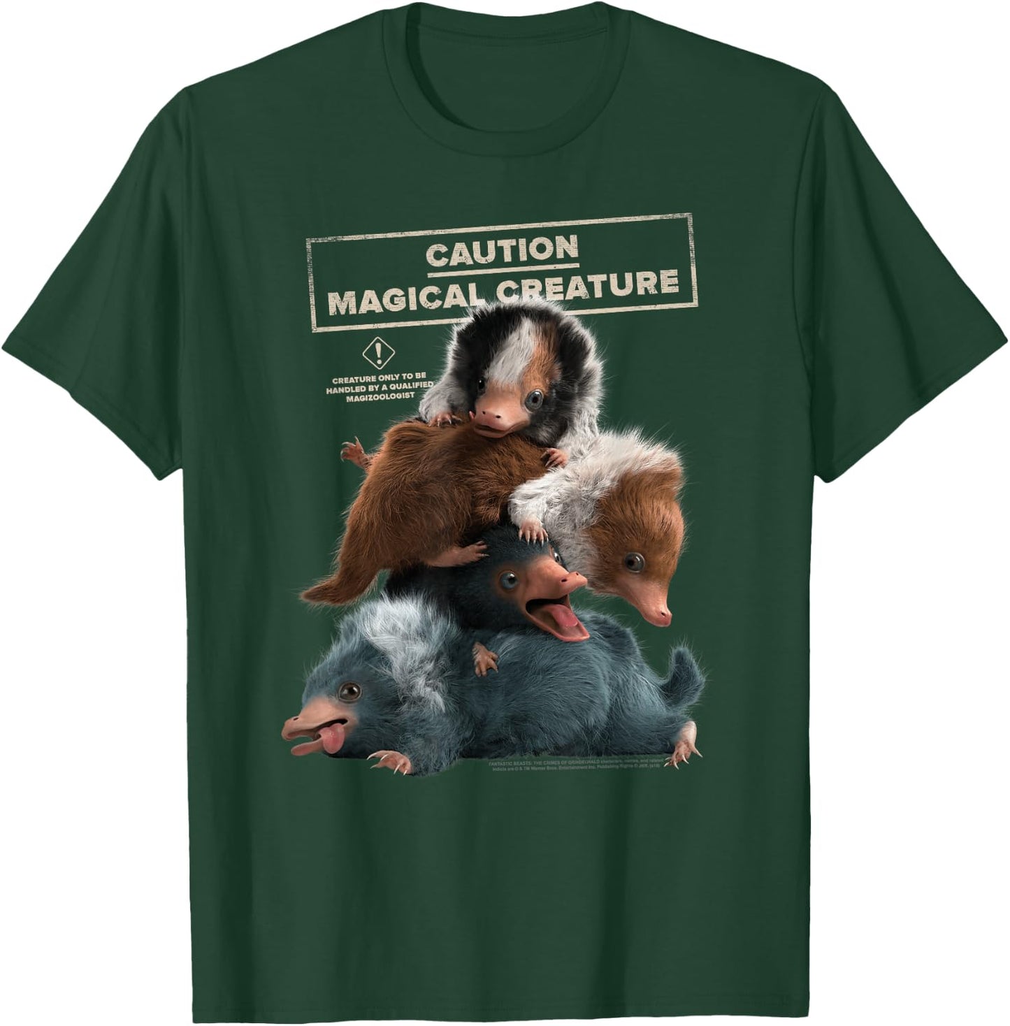 Fantastic Beasts 2 Cuddle Puddle T-Shirt - T-Shirt | Forest