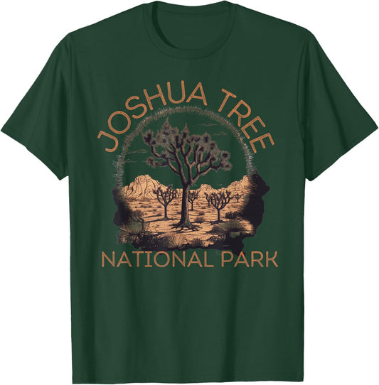 Joshua Tree National Park Landscape Joshua Tree T-Shirt - T-Shirt | Forest