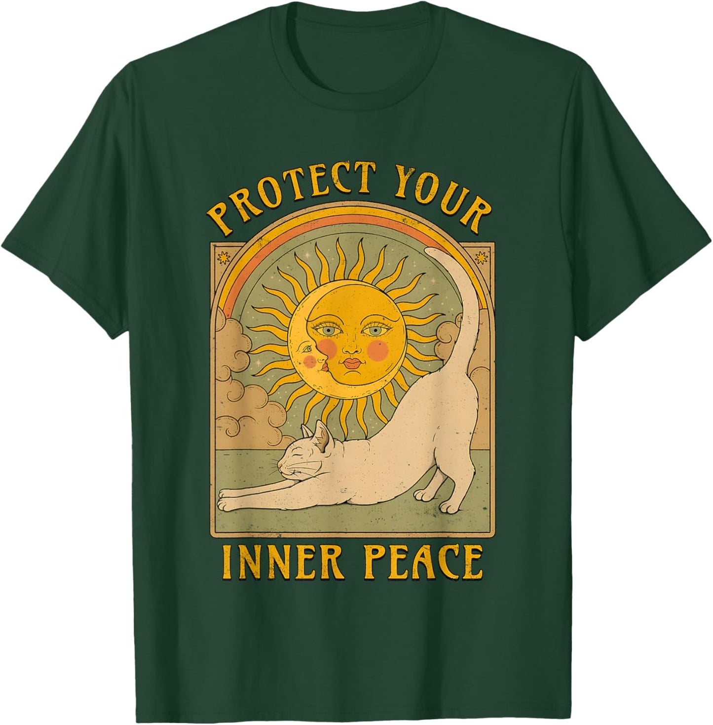 Protect Your Inner Peace T-Shirt - T-Shirt | Forest