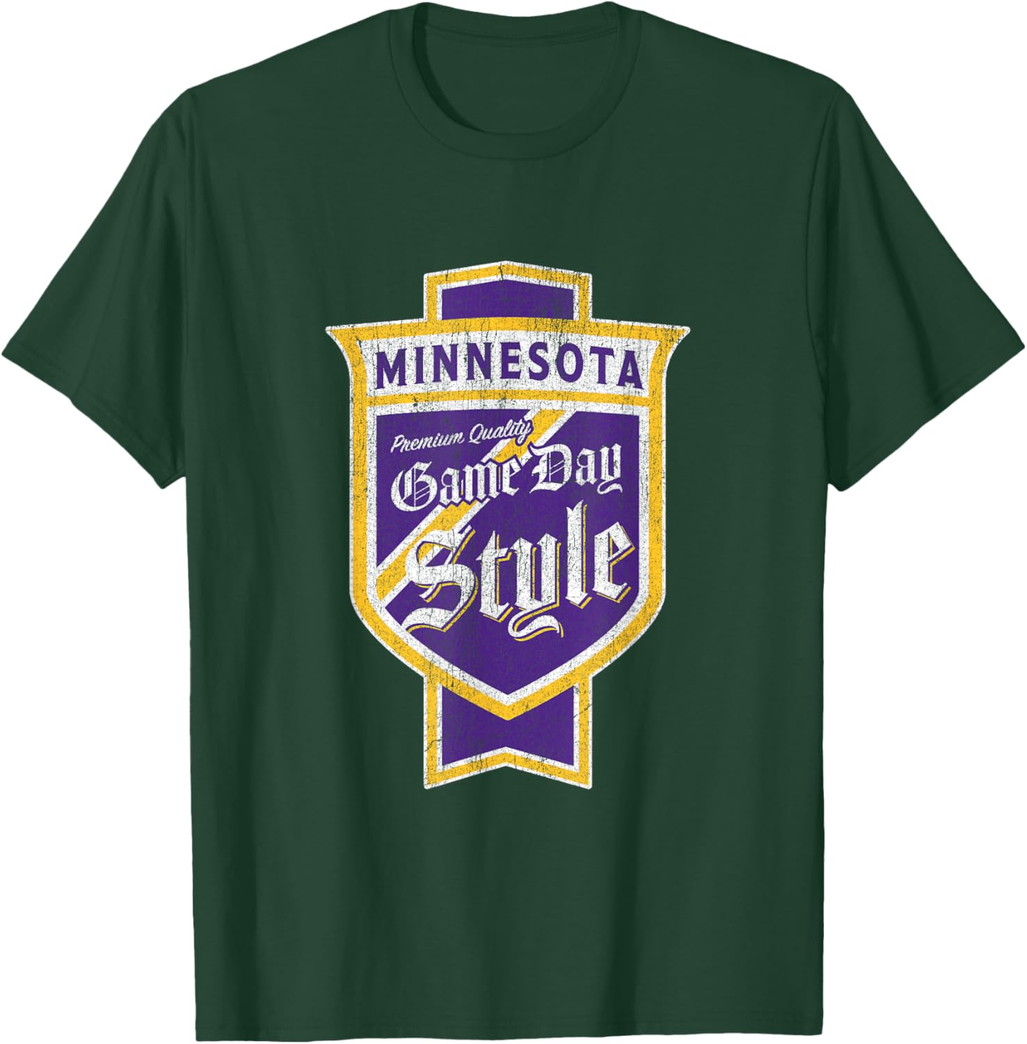 Scandinavian Pride - Minnesota Pride Beer Label T-Shirt - T-Shirt | Forest