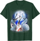 3 Spoonbills Howling At The Moon Funny Spoonbill Bird Lover T-Shirt - T-Shirt | Forest