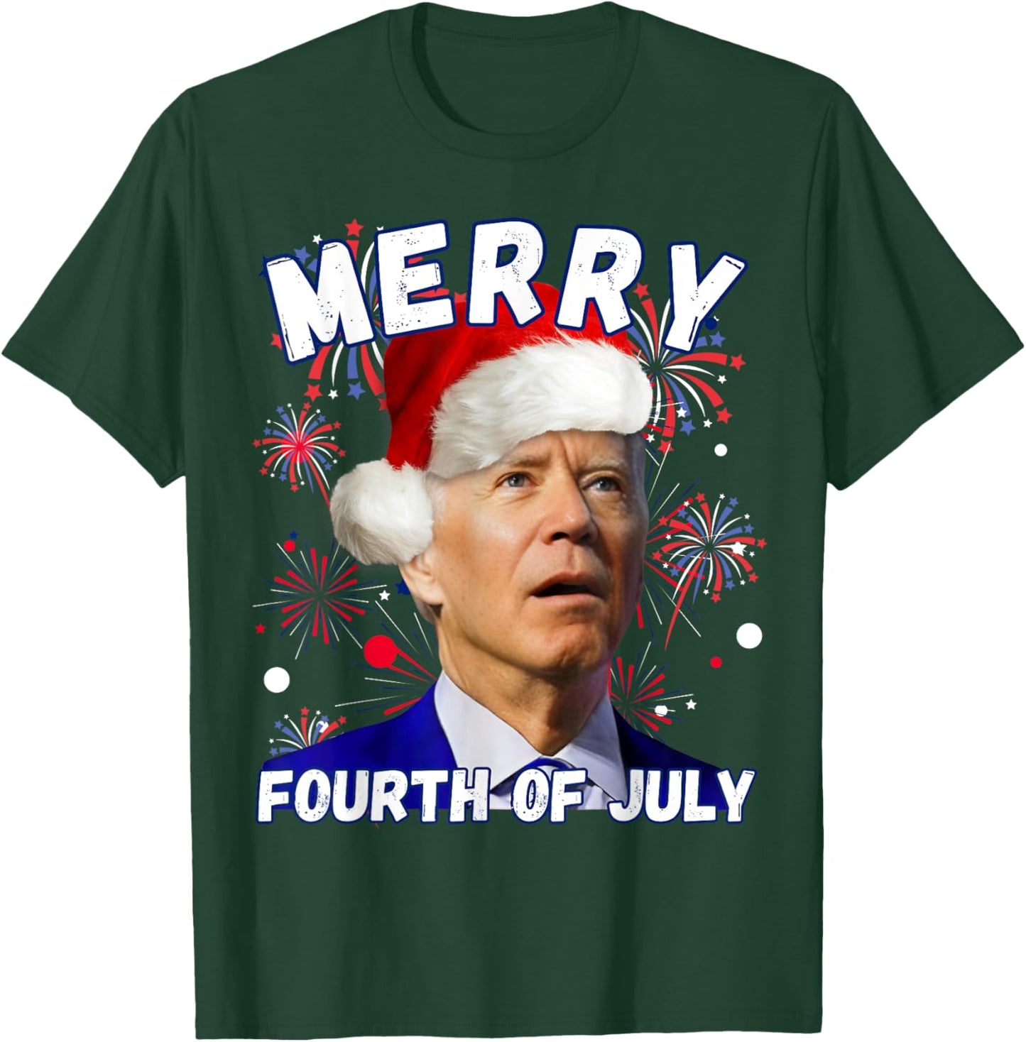 Lost Joe Biden Merry 4th of July Day Christmas Halloween Men T-Shirt - T-Shirt | Forest