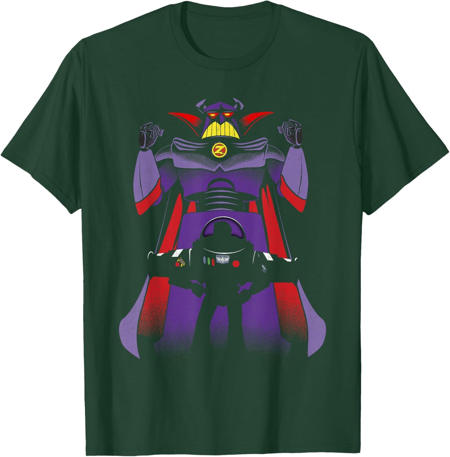 Disney Pixar Toy Story Zurg Behind Buzz Lightyear T-Shirt - T-Shirt | Forest