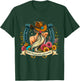 Retro Southern Sunset Cowgirl Wild Flowers - Wild Horses T-Shirt - T-Shirt | Forest