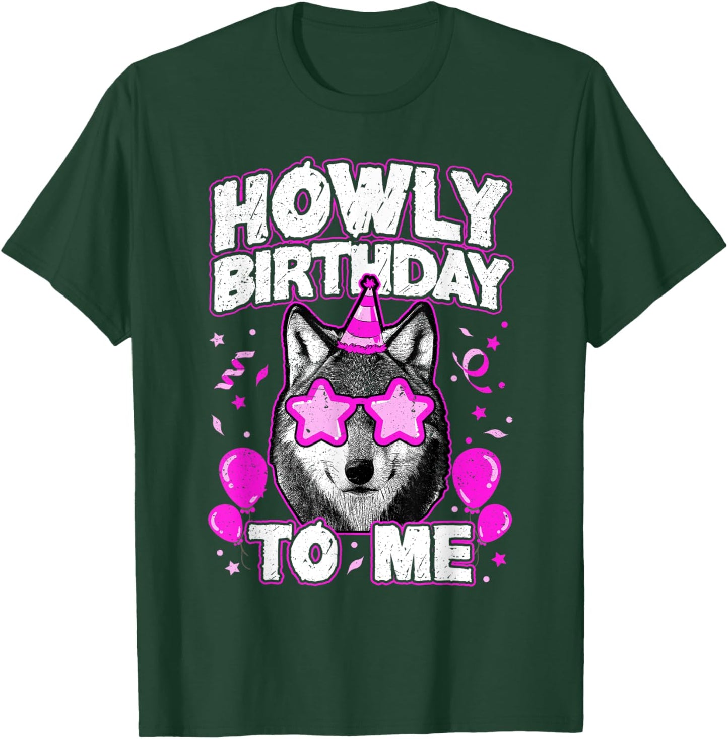 Howly Birthday to me for Wolves Themed Birthday Wolf Women T-Shirt - T-Shirt | Forest