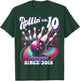 Bowling Party Rollin' 10 Awesome 2015 10th Birthday Girls T-Shirt - T-Shirt | Forest