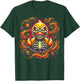 Evil Skeleton Duck Spooky Halloween Rubber Duck Art T-Shirt - T-Shirt | Forest