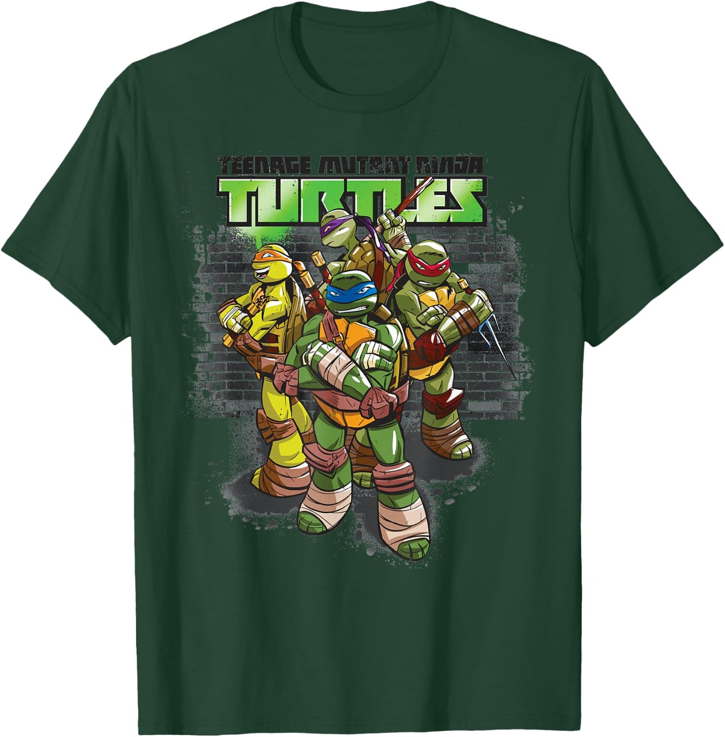 TMNT Turtle Stance T-Shirt - T-Shirt | Forest