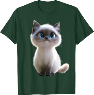 Ragdoll Cat Cat Mom Kitten Meow Cute Ragdoll Cats T-Shirt - T-Shirt | Forest