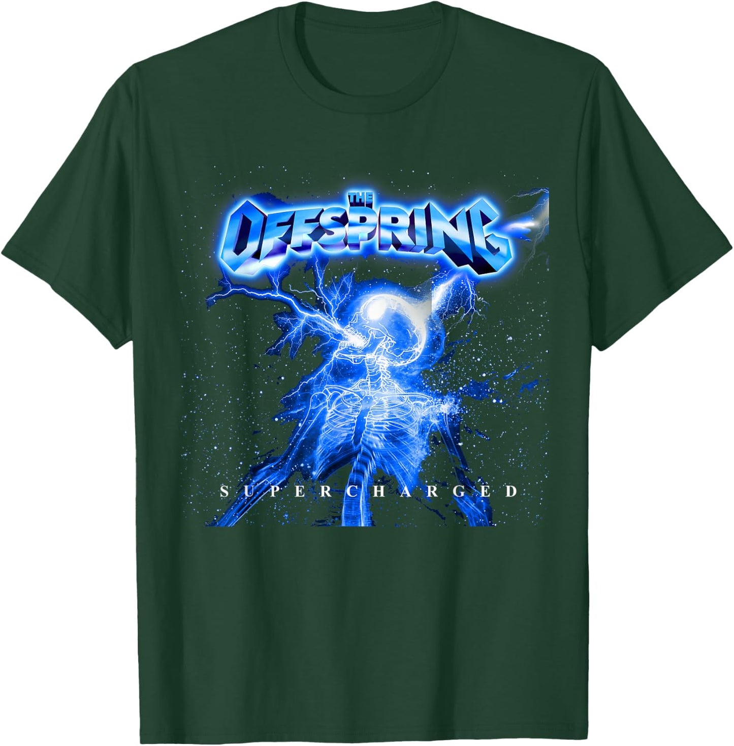 The Offspring Supercharged (Neon Blue) T-Shirt - T-Shirt | Forest