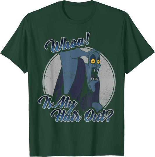 Disney Hercules Hades Whoa is My Hair Out Graphic T-Shirt - T-Shirt | Forest