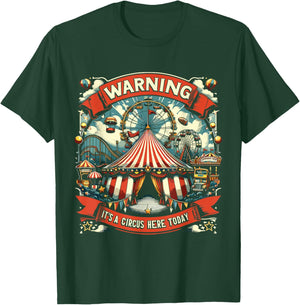 Circus Staff Carnival Crew Party T-Shirt - T-Shirt | Forest