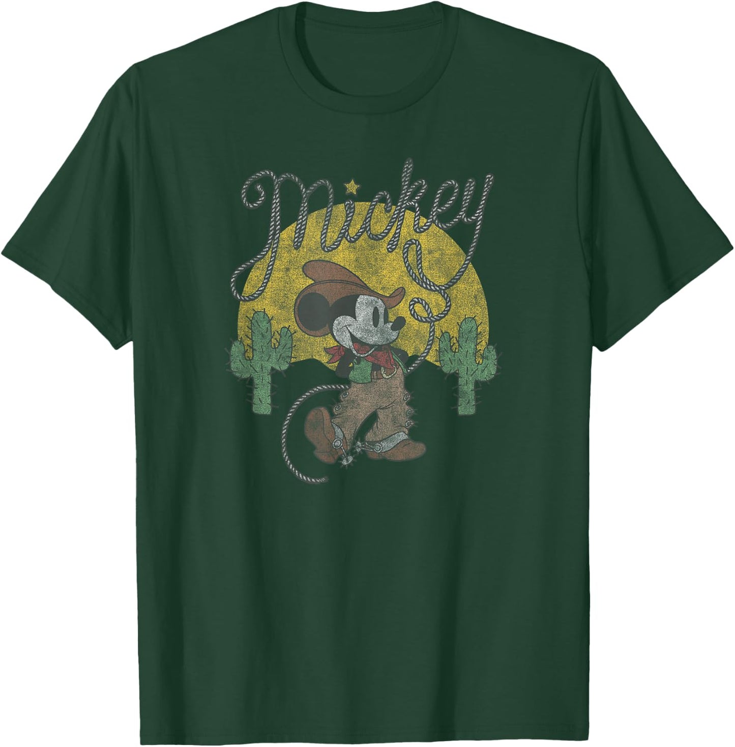 Disney Mickey Mouse Cowboy T-Shirt - T-Shirt | Forest